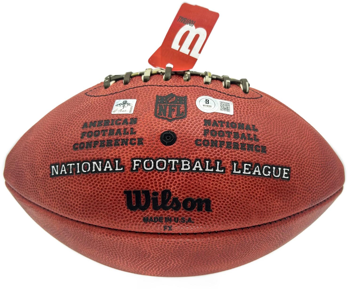 Ja'Marr Chase Signed Official NFL "The Duke" Bengals Team Showcase Football with Display Case (Beckett) at PristineAuction.com Ja'Marr Chase Signed Official NFL "The Duke" Bengals Team Showcase Football with Display Case (Beckett) at PristineAuction.com