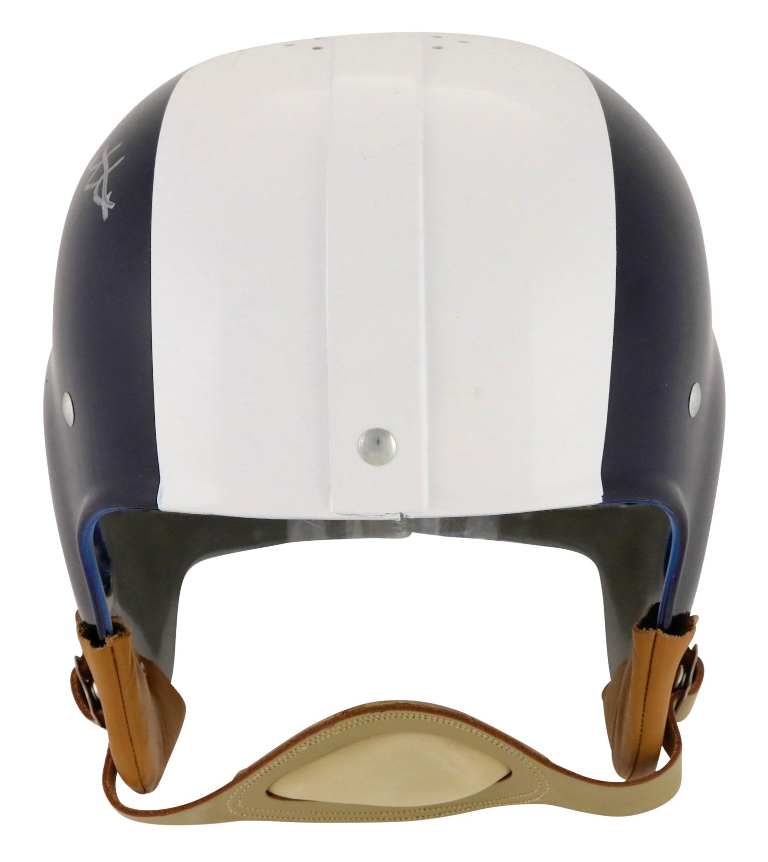 Gino Marchetti Signed Colts Full-Size Suspension Helmet Inscribed "HOF 72" with Display Case (PSA) at PristineAuction.com Gino Marchetti Signed Colts Full-Size Suspension Helmet Inscribed "HOF 72" with Display Case (PSA) at PristineAuction.com