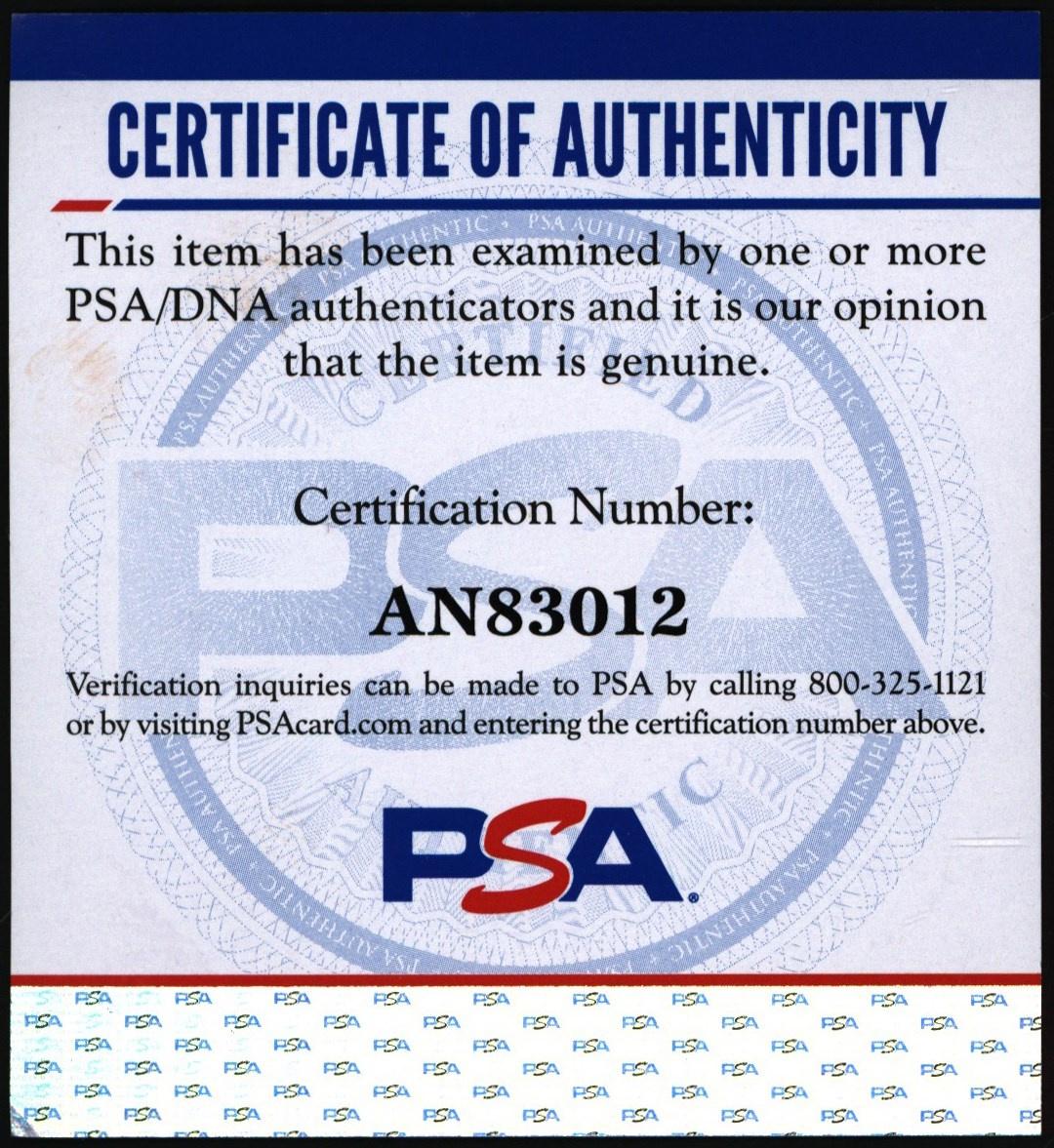 Gino Marchetti Signed Colts Full-Size Suspension Helmet Inscribed "HOF 72" with Display Case (PSA) at PristineAuction.com Gino Marchetti Signed Colts Full-Size Suspension Helmet Inscribed "HOF 72" with Display Case (PSA) at PristineAuction.com