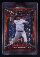 Felix Hernandez 2024 Wild Card Alumination Orange Circles #BC-FH #2/10 at PristineAuction.com