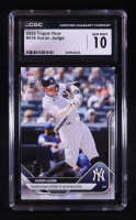 Aaron Judge 2025 Topps Now #416 (CGC 10) at PristineAuction.com