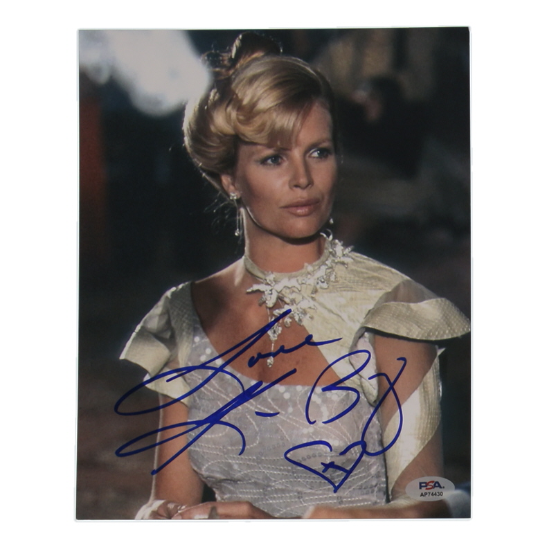 Kim Basinger Signed 8x10 Photo Inscribed "Love" (PSA) at PristineAuction.com Kim Basinger Signed 8x10 Photo Inscribed "Love" (PSA) at PristineAuction.com
