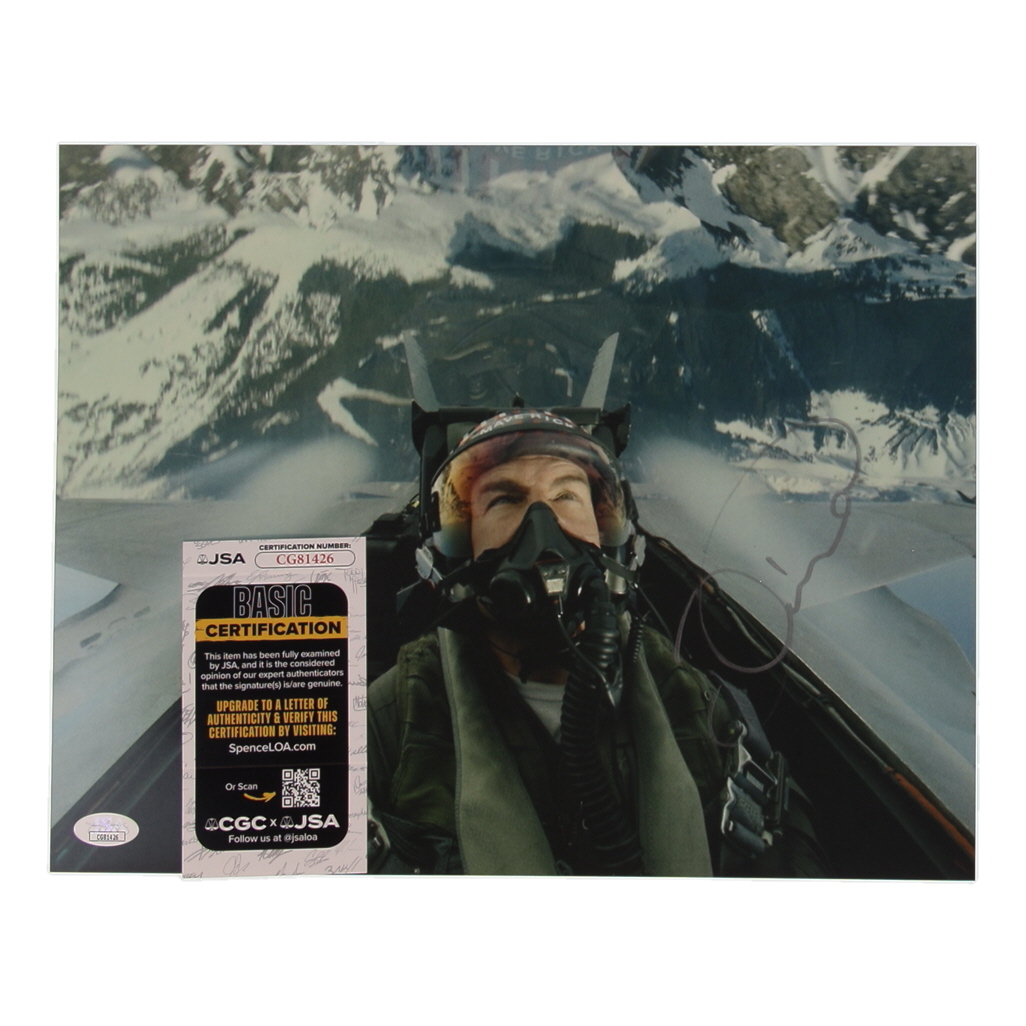 Tom Cruise Signed "Top Gun" 11x14 Photo (JSA) at PristineAuction.com Tom Cruise Signed "Top Gun" 11x14 Photo (JSA) at PristineAuction.com