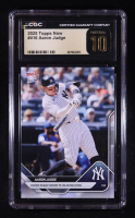 Aaron Judge 2025 Topps Now #416 (CGC 10 | Pristine Black Label) at PristineAuction.com