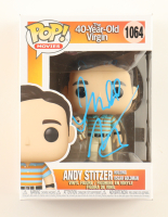 Judd Apatow Signed "The 40 Year Old Virgin" #1064 Andy Stitzer Holding Oscar Goldman Funko Pop! Vinyl Figure (Beckett) at PristineAuction.com