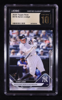 Aaron Judge 2025 Topps Now #416 (CGC 10 | Pristine Black Label) at PristineAuction.com