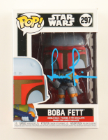 Temuera Morrison Signed "Star Wars" #297 Boba Fett Bobble-Head Funko Pop! Vinyl Figure (JSA) at PristineAuction.com
