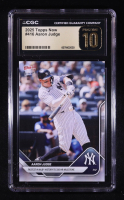 Aaron Judge 2025 Topps Now #416 (CGC 10 | Pristine Black Label) at PristineAuction.com