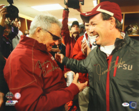 Bobby Bowden & Jimbo Fisher Signed Florida State Seminoles 16x20 Photo (PSA) at PristineAuction.com
