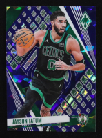 Jayson Tatum 2023-24 Panini Phoenix Blue Ice #145 at PristineAuction.com