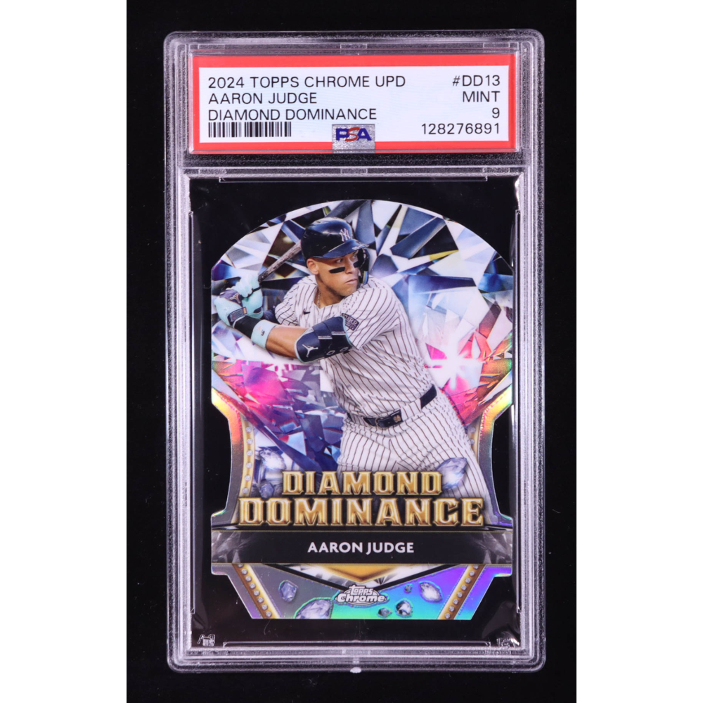 Aaron Judge 2023 Topps Chrome Update Diamond Dominance #DD1 (PSA 9) at PristineAuction.com