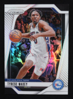 Tyrese Maxey 2024-25 Panini Prizm Prizms White #96 #159/175 at PristineAuction.com