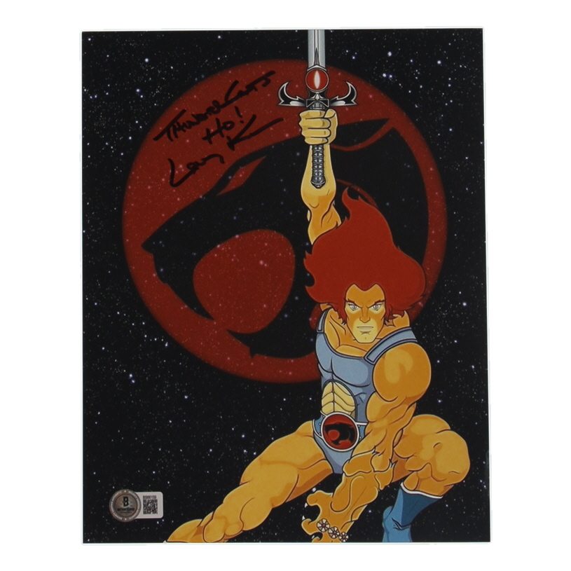 Larry Kenney Signed "Thundercats" 8x10 Photo Inscribed "Thundercats" & "Ho!" (Beckett) at PristineAuction.com Larry Kenney Signed "Thundercats" 8x10 Photo Inscribed "Thundercats" & "Ho!" (Beckett) at PristineAuction.com