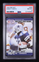Emmitt Smith 1990 Pro Set #685 RC (PSA 8) at PristineAuction.com