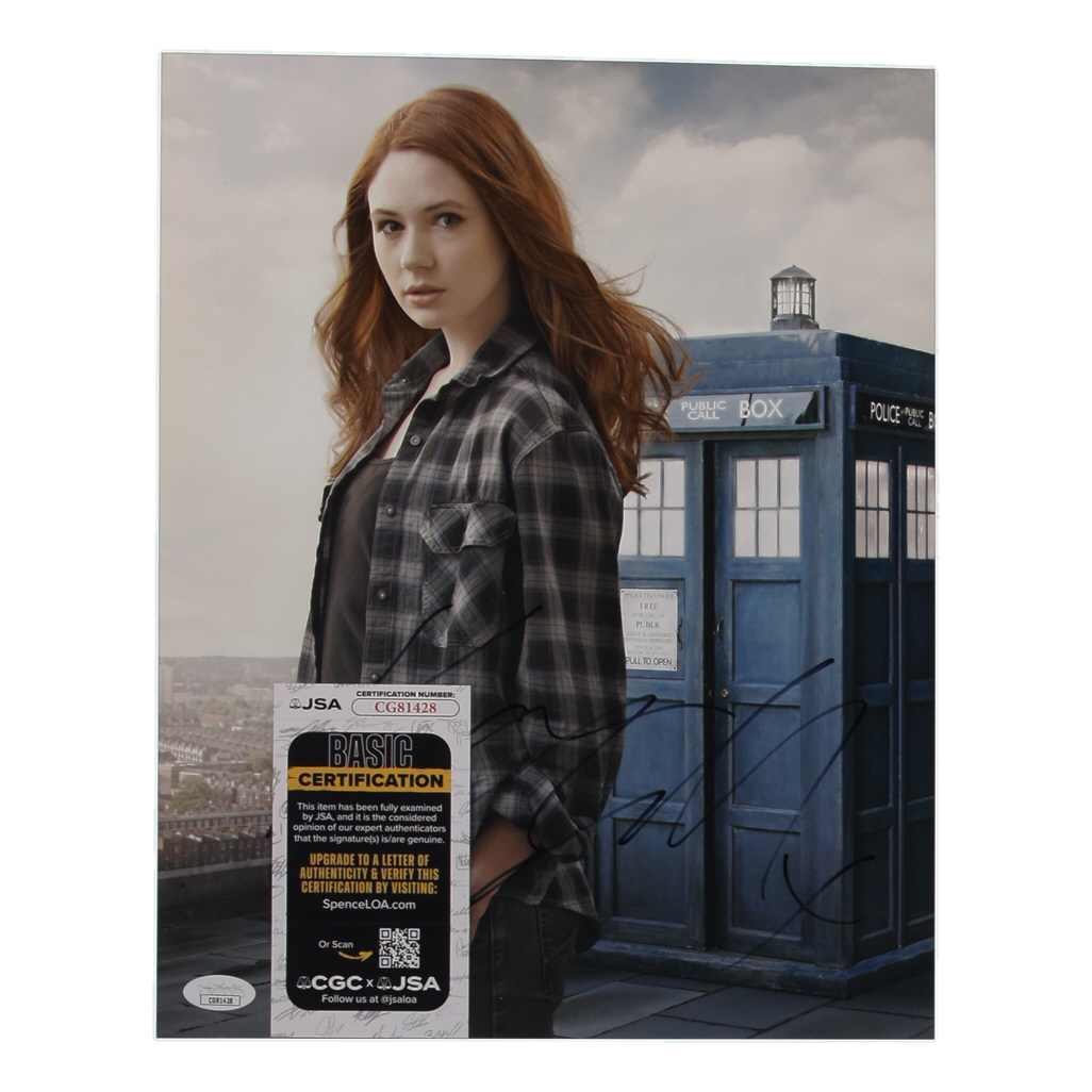 Karen Gillan Signed "Doctor Who" 11x14 Photo (JSA) at PristineAuction.com Karen Gillan Signed "Doctor Who" 11x14 Photo (JSA) at PristineAuction.com