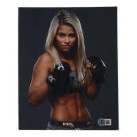 Paige VanZant Signed UFC 8x10 Photo (Beckett) at PristineAuction.com