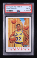 Magic Johnson 1991-92 Fleer Pro-Visions #6 (PSA 8) at PristineAuction.com