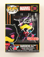 Charlie Cox Signed "Daredevil: Born Again" #1361 Daredevil Fall From Grace Bobble-Head Funko Pop! Vinyl Figure Inscribed "DD" (JSA) at PristineAuction.com