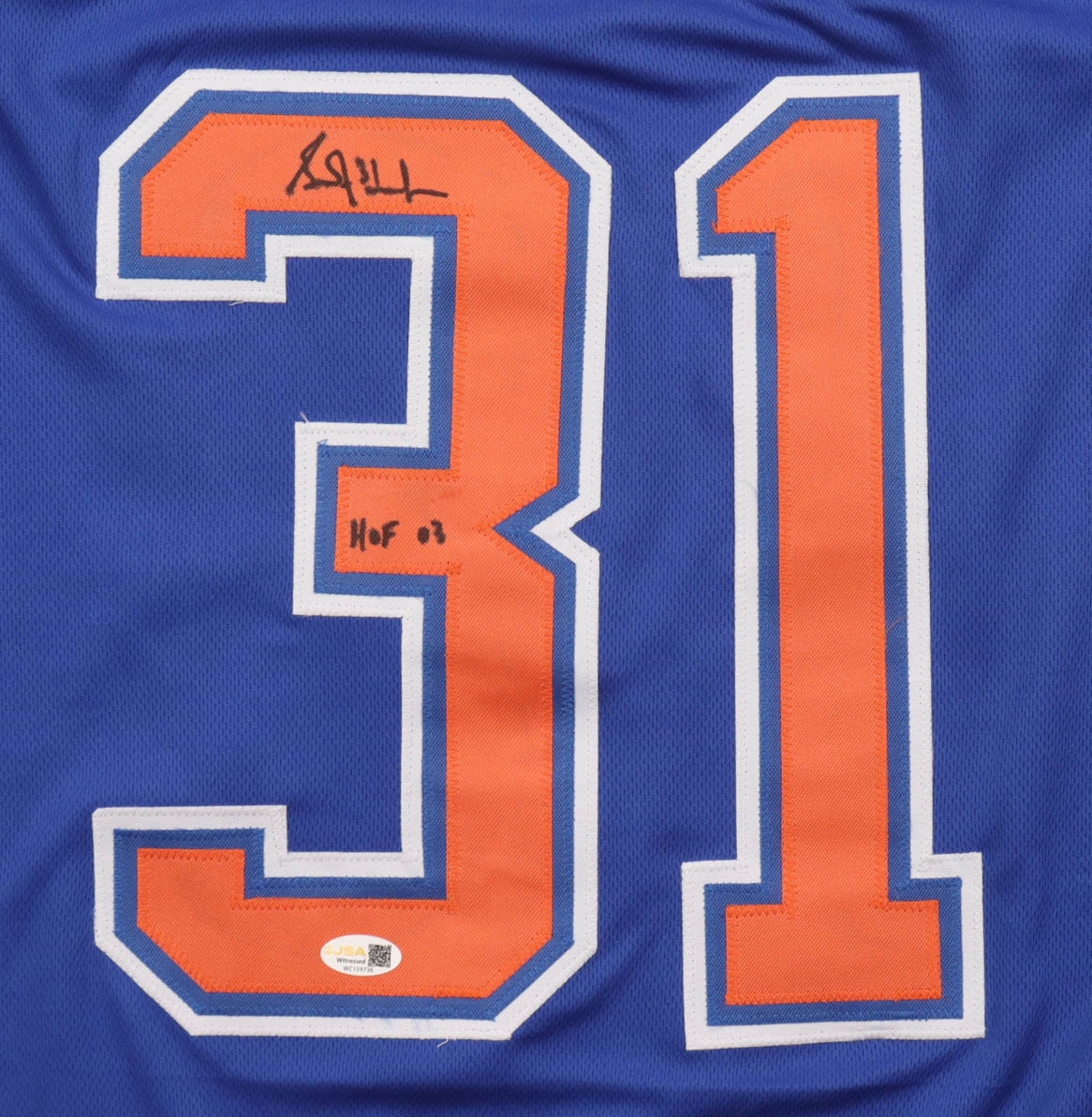 Grant Fuhr Signed Jersey Inscribed "HOF 03" (JSA) at PristineAuction.com Grant Fuhr Signed Jersey Inscribed "HOF 03" (JSA) at PristineAuction.com