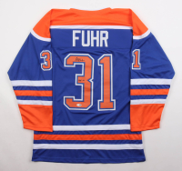 Grant Fuhr Signed Jersey Inscribed "HOF 03" (JSA) at PristineAuction.com