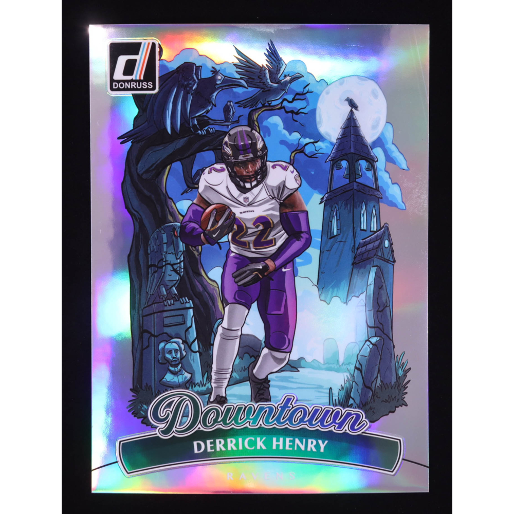 Derrick Henry 2025 Donruss Downtown Oversize #3 at PristineAuction.com