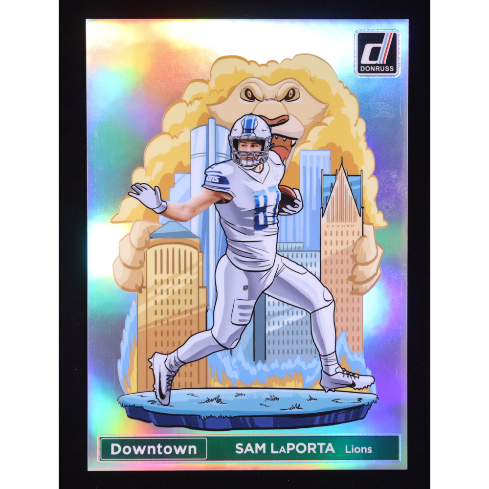 Sam LaPorta 2024 Donruss Downtown! Oversize #6 at PristineAuction.com