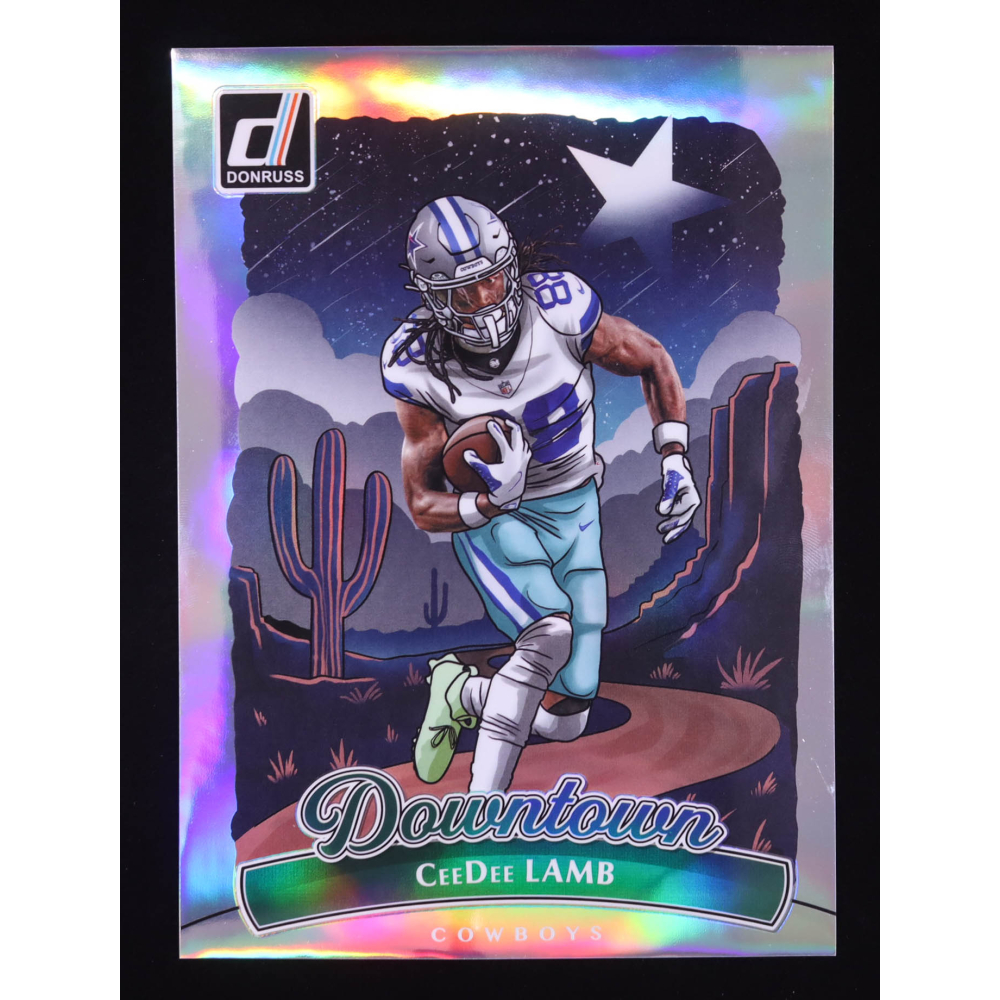 CeeDee Lamb 2025 Donruss Downtown Oversize #9 at PristineAuction.com