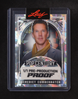 Benedict Cumberbatch 2024 Leaf Metal Pop Century Pre-Production Proof #1/1 at PristineAuction.com