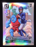 Jaxson Dart 2025 Donruss Downtown Oversize #9 RC at PristineAuction.com