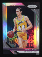 Jerry West 2018-19 Panini Prizm Prizms Silver #145 at PristineAuction.com