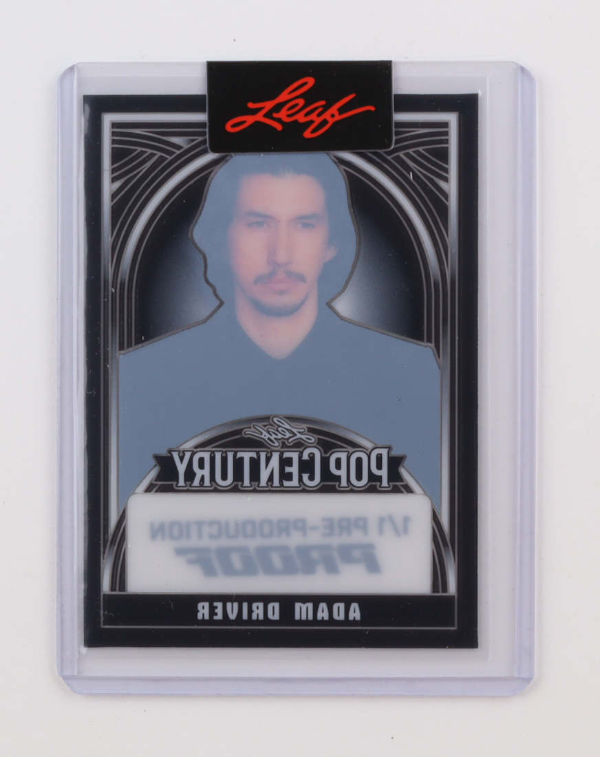 Adam Driver 2024 Leaf Metal Pop Century Pre-Production Proof #1/1 at PristineAuction.com Adam Driver 2024 Leaf Metal Pop Century Pre-Production Proof #1/1 at PristineAuction.com