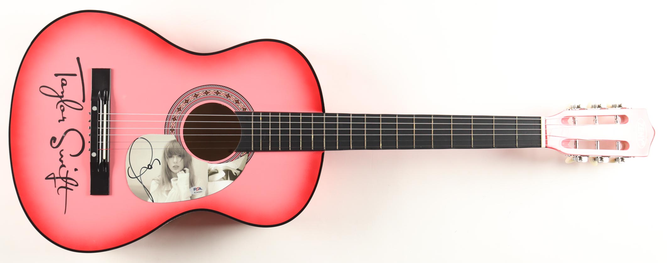 Taylor Swift Guitar with Signed Custom Insert Pickguard (PSA) at PristineAuction.com Taylor Swift Guitar with Signed Custom Insert Pickguard (PSA) at PristineAuction.com