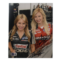 Brittany Force & Courtney Force Signed 8x10 Photo (Beckett) at PristineAuction.com