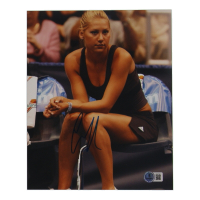 Anna Kournikova Signed 8x10 Photo (Beckett) at PristineAuction.com