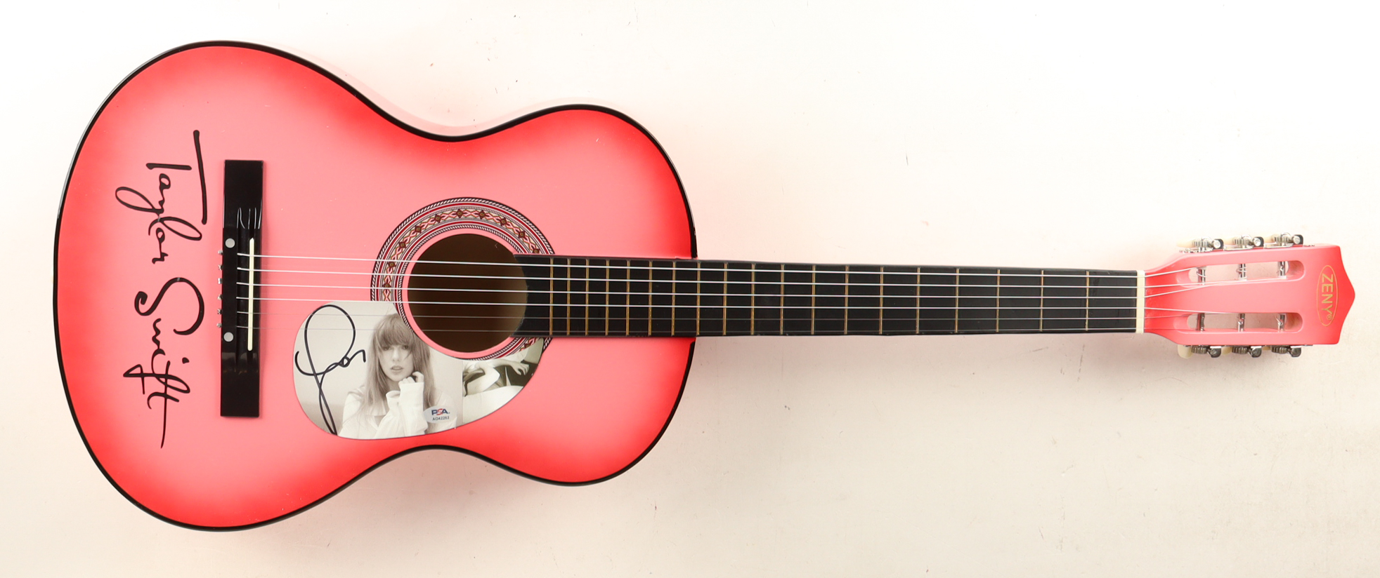 Taylor Swift Guitar with Signed Custom Insert Pickguard (PSA) at PristineAuction.com Taylor Swift Guitar with Signed Custom Insert Pickguard (PSA) at PristineAuction.com