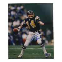 Dan Fouts Signed Chargers 8x10 Photo (Beckett) at PristineAuction.com