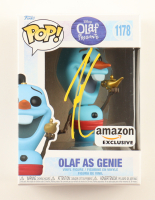 Josh Gad Signed "Olaf Presents" #1178 Olaf as Genie Funko Pop! Vinyl Figure (JSA) at PristineAuction.com