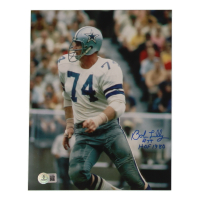 Bob Lilly Signed Cowboys 8x10 Photo Inscribed "HOF 1980" (Beckett) at PristineAuction.com