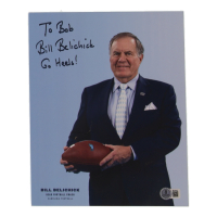 Bill Belichick Signed North Carolina Tarheels 8x10 Photo Inscribed "Go Heels!" (Beckett) at PristineAuction.com