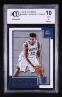 Karl-Anthony Towns 2015-16 Hoops #289 RC (BCCG 10) at PristineAuction.com