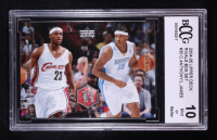 Carmelo Anthony / LeBron James 2004-05 Upper Deck Rivals Box Set #30 (BCCG 10) at PristineAuction.com