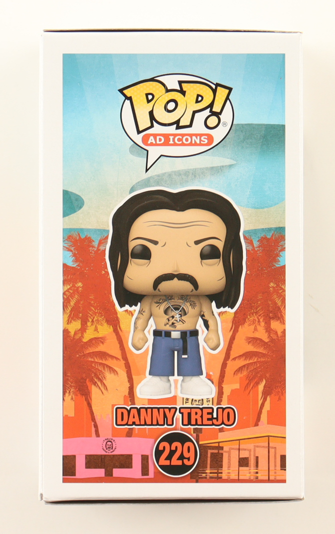 Danny Trejo Signed #229 Funko Pop! Vinyl Figure (Beckett) at PristineAuction.com Danny Trejo Signed #229 Funko Pop! Vinyl Figure (Beckett) at PristineAuction.com