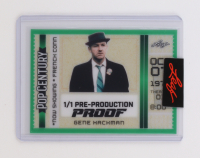 Gene Hackman 2024 Leaf Metal Pop Century Pre-Production Proof #1/1 at PristineAuction.com