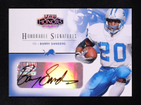 Barry Sanders 2002 Playoff Honors Honorable Signatures #HS1 at PristineAuction.com