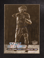 Tom Brady 2000 Fleer Ultra 23KT Gold Black Metallic Signature Series #NNO RC at PristineAuction.com