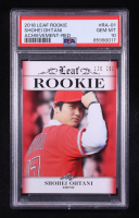 Shohei Ohtani 2018 Leaf Rookie Achievement Red #RA01 #120/200 RC (PSA 10) at PristineAuction.com
