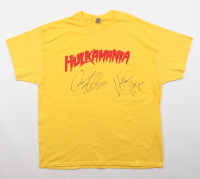 Hulk Hogan & Dennis Rodman Signed WWE "Hulkamania" T-Shirt (JSA) at PristineAuction.com