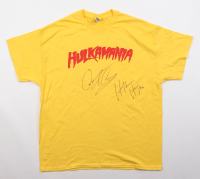 Hulk Hogan & Dennis Rodman Signed WWE "Hulkamania" T-Shirt (JSA) at PristineAuction.com