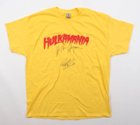 Hulk Hogan & Dennis Rodman Signed WWE "Hulkamania" T-Shirt (JSA) at PristineAuction.com