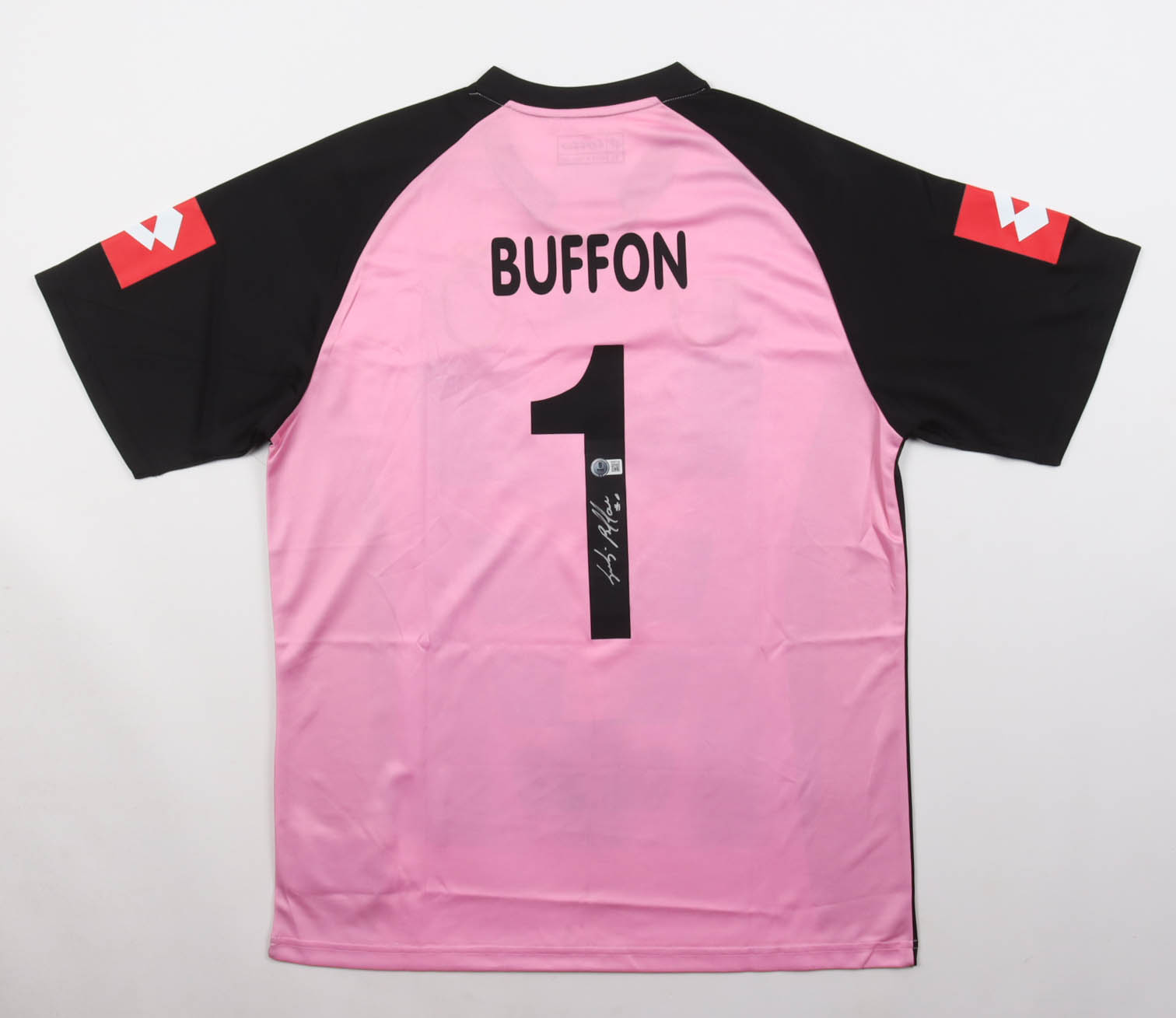 Gianluigi Buffon Signed Juventus FC Lotto Authentic Jersey (Beckett) at PristineAuction.com Gianluigi Buffon Signed Juventus FC Lotto Authentic Jersey (Beckett) at PristineAuction.com
